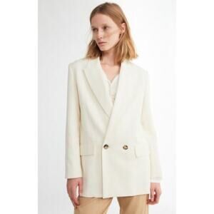 Vanessa Bruno Joe Double-Breasted Blazer size 38 US 6